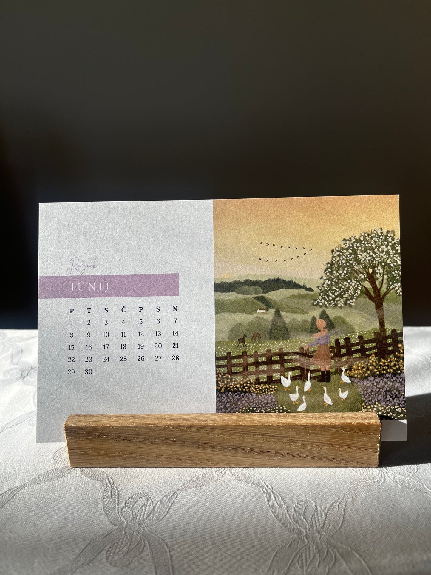 Desk Calendar 2026